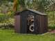 Keter Stronghold 10x8 - Abri de jardin - Avec porte &agrave; double battant - 305 &times; 243 &times; 251 cm