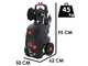 Comet K250 15/170 T EXTRA - Nettoyeur haute pression professionnel &agrave; eau froide - 170 bars - 900 l/h - Triphas&eacute;