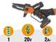 Worx WG326E - &Eacute;lagueuse sur batterie - 20 V 2 Ah