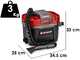 Einhell TP-VC 18/10 Li BL - Aspirateur multifonction &agrave; batterie - 18 V 5,2 Ah