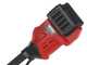 GeoTech X-Line BD-40V - D&eacute;broussailleuse &agrave; batterie - 40 V - 2 &times; 20 V 5 Ah