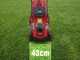 GeoTech X-Line LM-40V - Tondeuse &agrave; gazon sans fil - 40 V/4 Ah - Coupe 43 cm