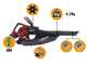 GeoTech X-Line BV-40V - Souffleur-aspirateur &agrave; batterie - 2 &times; 20 V 4 Ah