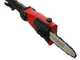 GeoTech X-Line PC-20V - Perche &eacute;lagueuse &agrave; batterie - 185/265 cm - 20 V - SANS BATTERIE NI CHARGEUR