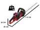 GeoTech X-Line HT-40V - Taille-haie &agrave; batterie - 40 V - 2 &times; 20 V 5 Ah