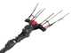 Castellari Vertigo Carbon XL 18 V - Peigne vibreur 280/410 cm &agrave; batterie au lithium - Perche t&eacute;lescopique en carbone - SANS BATTERIE NI CHARGEUR