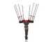 Castellari Vertigo XL 18 12 V - Peigne vibreur  280/410 cm &agrave; batterie au lithium - Perche t&eacute;lescopique en aluminium - SANS BATTERIE NI CHARGEUR
