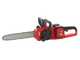 Einhell GE-LC 36/35 Li - Tron&ccedil;onneuse &eacute;lectrique &agrave; batterie 2 x 18 V 5-8 Ah - Guide de 35 cm