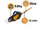 DeWalt DCMHT562N-XJ - Taille-haie &agrave; batterie - 18 V - Lame de 55 cm - SANS BATTERIE NI CHARGEUR
