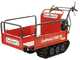 GeoTech Pro GeoPorter 330E B&amp;S - Brouette motoris&eacute;e avec benne extensible - 6 galets - 300 kg