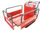 GeoTech Pro GeoPorter 330E B&amp;S - Brouette motoris&eacute;e avec benne extensible - 6 galets - 300 kg