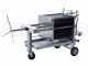 Enotecnica Pillan FC43 - Filtre &agrave; plaques professionnel FC43 de 30 cartons 40x40 cm - ch&acirc;ssis/pompe acier INOX