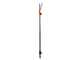Bahco BCL53FP - Peigne vibreur &eacute;lectrique 220/290 cm &agrave; batterie de type automobile avec c&acirc;ble inclus - Perche fixe en carbone + rallonge