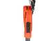 Bahco BCL54TP - Peigne vibreur &eacute;lectrique 230/380 cm &agrave; batterie de type automobile avec c&acirc;ble inclus - Perche t&eacute;lescopique en carbone + rallonge