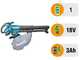 Makita DUB187Z - Souffleur aspirateur &agrave; feuilles sur batterie - 18 V 3 Ah