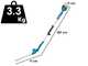 Makita DUN461WZX1 - Taille-haie sur perche &agrave; batterie 18 V - 5 Ah