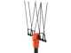 Jolly Italia V50X - Peigne vibreur &eacute;lectrique 210-300 cm &agrave; batterie au lithium - Perche t&eacute;lescopique en aluminium - SANS BATTERIE NI CHARGEUR