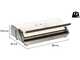 Tre Spade T-40 - Machine sous vide - Double barre de soudure 43 cm