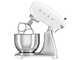 Smeg SMF04WHEU Blanc - Batteur m&eacute;langeur plan&eacute;taire - Cuve inox de 4,8 litres