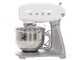 Smeg SMF04WHEU Blanc - Batteur m&eacute;langeur plan&eacute;taire - Cuve inox de 4,8 litres