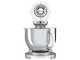 Smeg SMF04WHEU Blanc - Batteur m&eacute;langeur plan&eacute;taire - Cuve inox de 4,8 litres