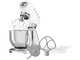 Smeg SMF04WHEU Blanc - Batteur m&eacute;langeur plan&eacute;taire - Cuve inox de 4,8 litres
