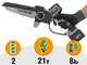 BlackStone PRX 20 - &Eacute;lagueuse sur batterie - 2 x 21 V 4 Ah