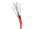 Blue Bird Olimpo 24-56 AT - Peigne vibreur &eacute;lectrique 225/310 cm &agrave; batterie au lithium 3 x 21 V 5 Ah - Perche t&eacute;lescopique en carbone