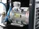 ABAC Cross 900 - Compresseur rotatif &agrave; vis triphas&eacute; silencieux - Moteur 10 CV - Cuve de 200 l