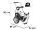 Annovi &amp; Reverberi AR 1003 - Nettoyeur haute pression portable professionnel &agrave; froid - 150 bar - 630 l/h