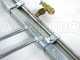 Couple de rampes inox de d&eacute;sherbage avec Jets papillon laiton 3+3 &eacute;quip&eacute; de supports INOX
