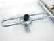 Couple de rampes inox de d&eacute;sherbage &agrave; jets papillon laiton 5+5 &eacute;quip&eacute; de supports INOX