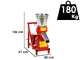 GeoTech Pro TWPM230 - Presse &agrave; pellets pour tracteur - Fabrication de pellets pour le chauffage