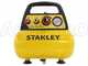 Stanley DN 200/8/6 - Compresseur d'air &eacute;lectrique portatif monophas&eacute;, oil-less - Moteur 1.5 CV - 6 L