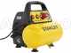 Stanley DN 200/8/6 - Compresseur d'air &eacute;lectrique portatif monophas&eacute;, oil-less - Moteur 1.5 CV - 6 L