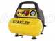 Stanley DN 200/8/6 - Compresseur d'air &eacute;lectrique portatif monophas&eacute;, oil-less - Moteur 1.5 CV - 6 L