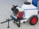Groupe motopompe de pulv&eacute;risation Comet APS 41 - Honda GX 160 et chariot avec cuve 120 l avec crochet