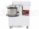 P&eacute;trin &agrave; spirale Mixer 500 S Deluxe &agrave; t&ecirc;te basculante - Capacit&eacute; cuve 5 Kg - 7 Litres