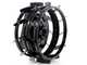 Paire de roues fer doubles 510x10+10