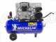Compresseur &eacute;lectrique &agrave; courroie Michelin MB 50 MC moteur 2 HP - 50 L
