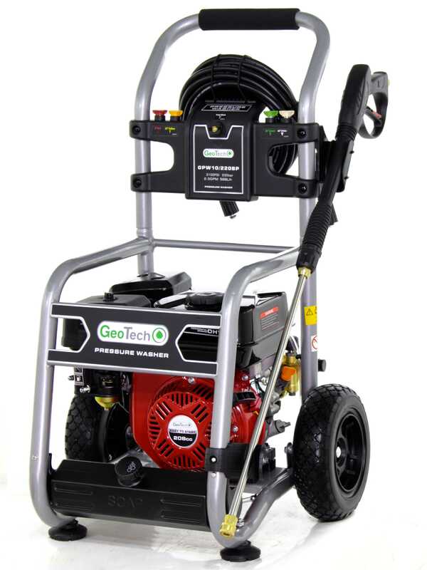 GeoTech GPW 10/220 BP - Nettoyeur haute pression thermique semi-professionnel - 233 bar - 568 L/h - Moteur Ducar DH208
