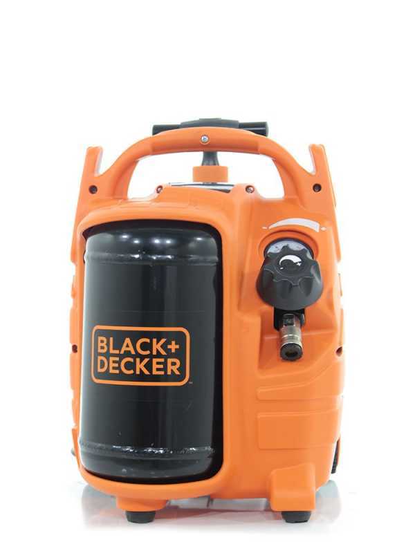 Black &amp; Decker BD 195/5 MY T - Compresseur d'air &eacute;lectrique compact portatif - 1.5 CV - 5 L