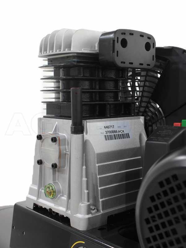 Compresseur &eacute;lectrique triphas&eacute; &agrave; courroie STANLEY Fatmax B 480/10/200T moteur 4 HP - 200 L
