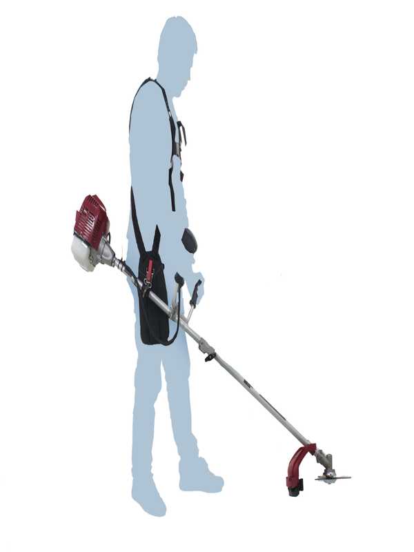 D&eacute;broussailleuse thermique Einhell GC-BC 52 I AS. Double poign&eacute;e, double fil, 51.7cm3