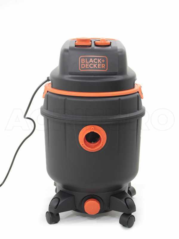 Aspirateur eau et poussi&egrave;re Black &amp; Decker BXVC30PTDE -  avec bidon de 30 l, 1600W