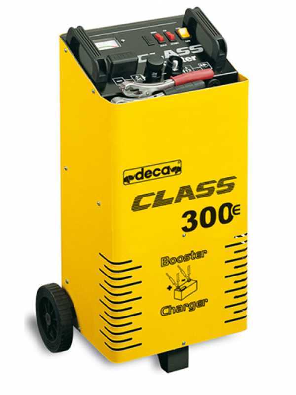 Deca CLASS BOOSTER 300E - Chargeur de batterie/d&eacute;marreur - sur chariot - monophas&eacute; - batteries 12-24V