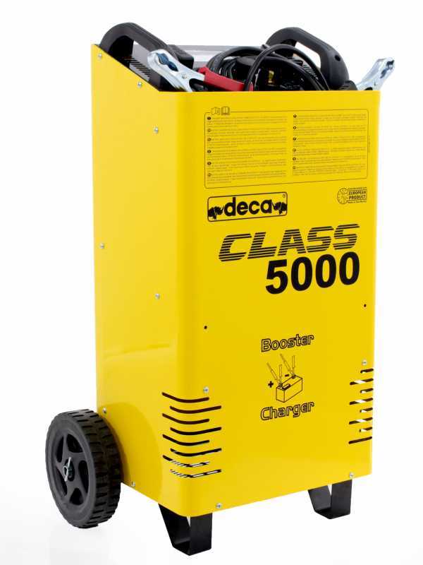 Deca CLASS BOOSTER 5000 - Chargeur de batterie/d&eacute;marreur - sur chariot - monophas&eacute; - batteries 12-24V