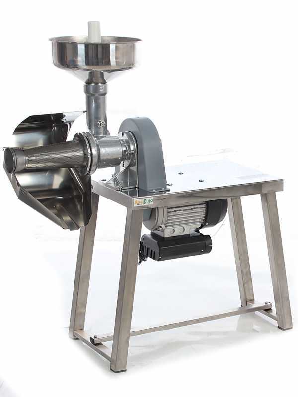 &Eacute;p&eacute;pineuse avec table AE-SM5 - 1 CV INOX avec moteur &eacute;lectrique - 600 W -- 1Hp