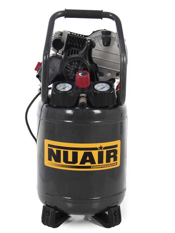 Nuair FU 227/10/24V - Compresseur d'air &eacute;lectrique portatif - Moteur 2 CV - 24 L