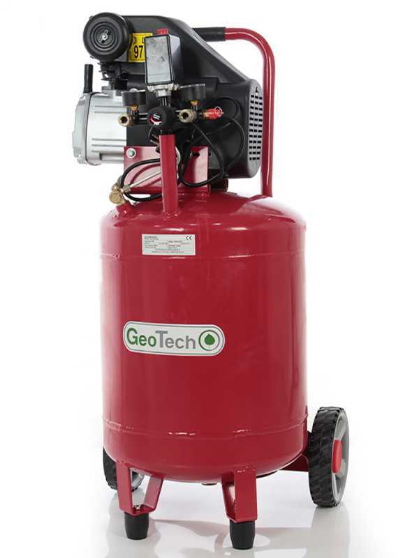 GeoTech AC50V-8-20 - Compresseur d'air &eacute;lectrique portatif - Moteur 2 CV - 50 L vertical